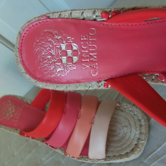 New Vince Camuto Molisana Wedge Espadrille Sandals sz 8 - Picture 12 of 15